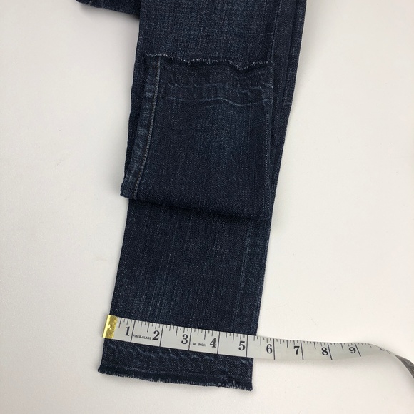 Current/Elliott Cropped Straight Jeans - Picture 6 of 7